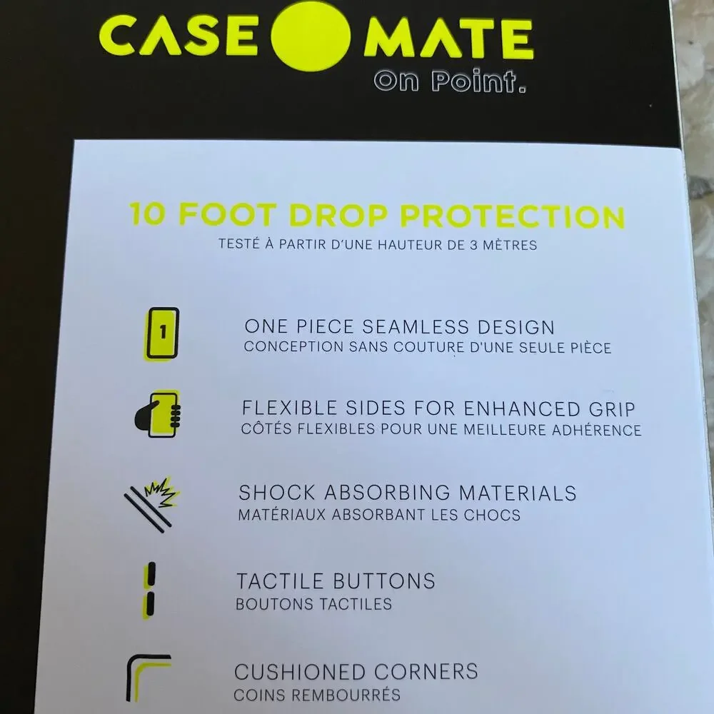CASE MATE Iphone 11 Pro Back Case NWT! 10' drop Protection NEW IN BOX